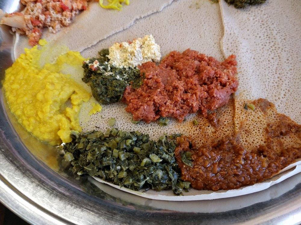 ethiopian food kitfo