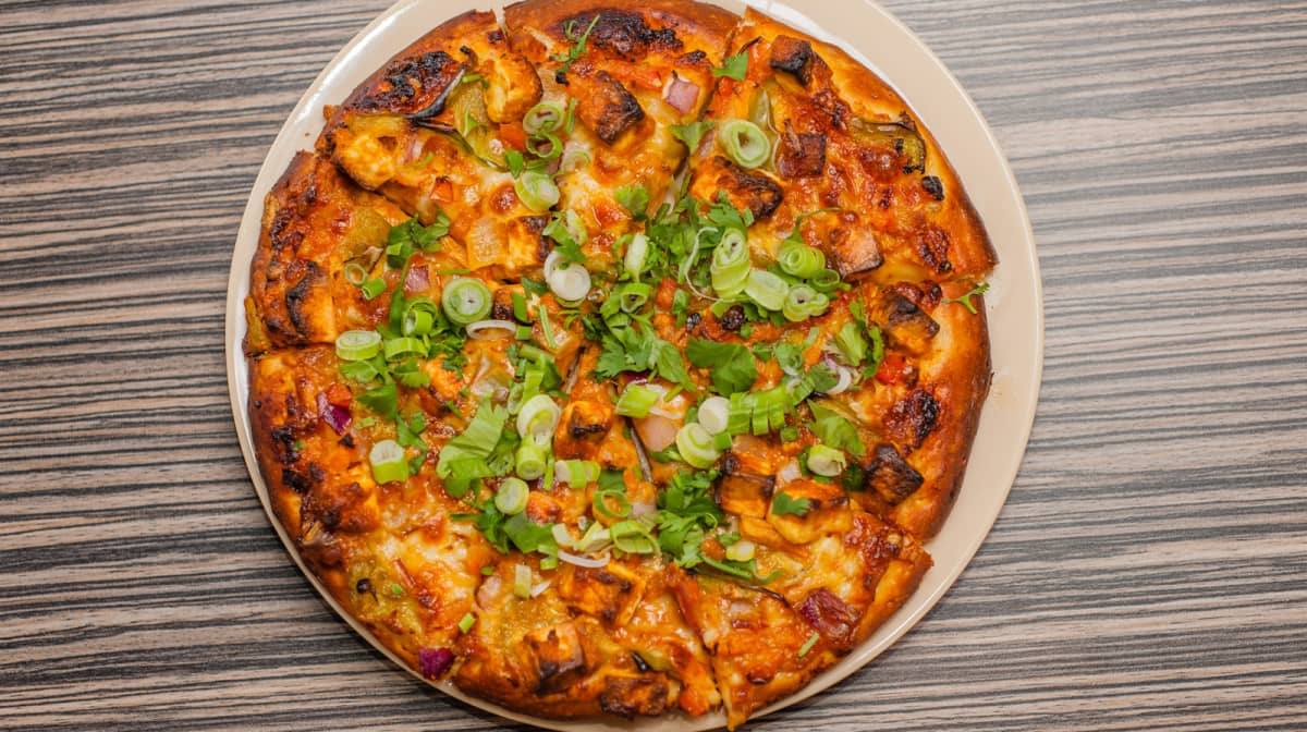 Bombay Pizza (Paneer Tikka Masala Pizza)