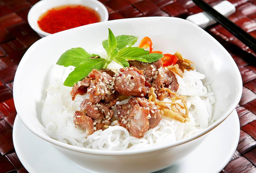 50. Grilled Meat over  Vermicelli
