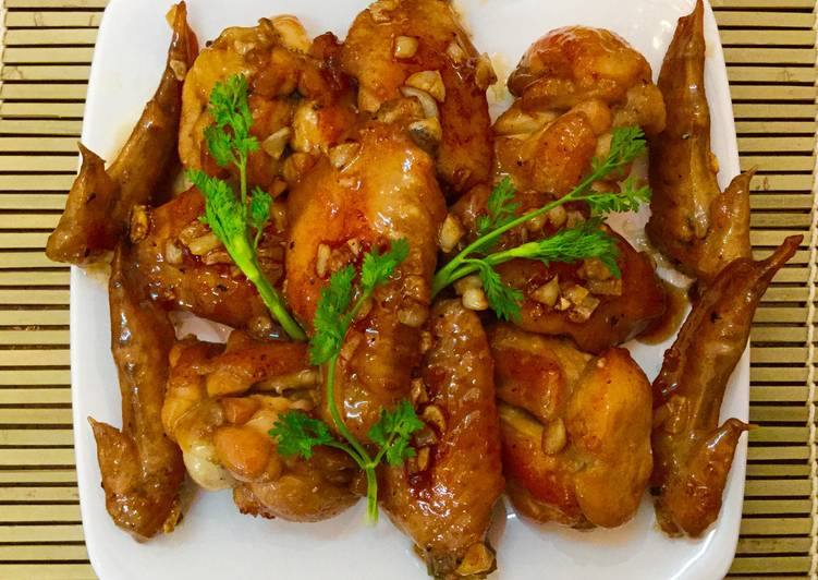 Pepper Salted Chicken Wings 