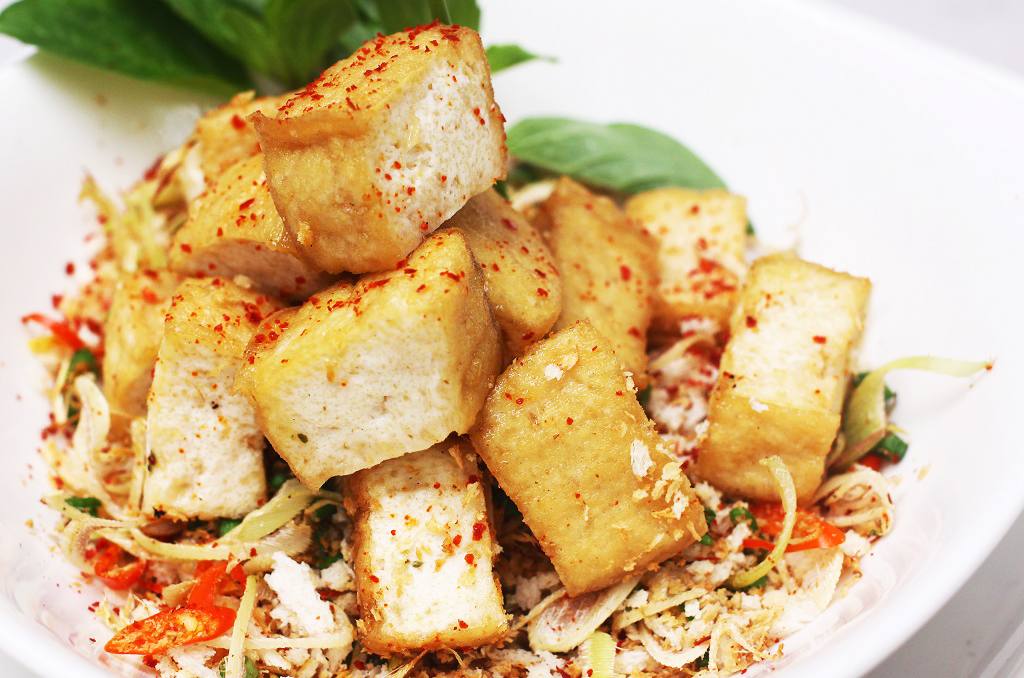 Salt & Pepper Tofu - Đậu Hũ Rang Muối