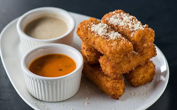 FRIED MAC + CHEESE (Vegetarian)