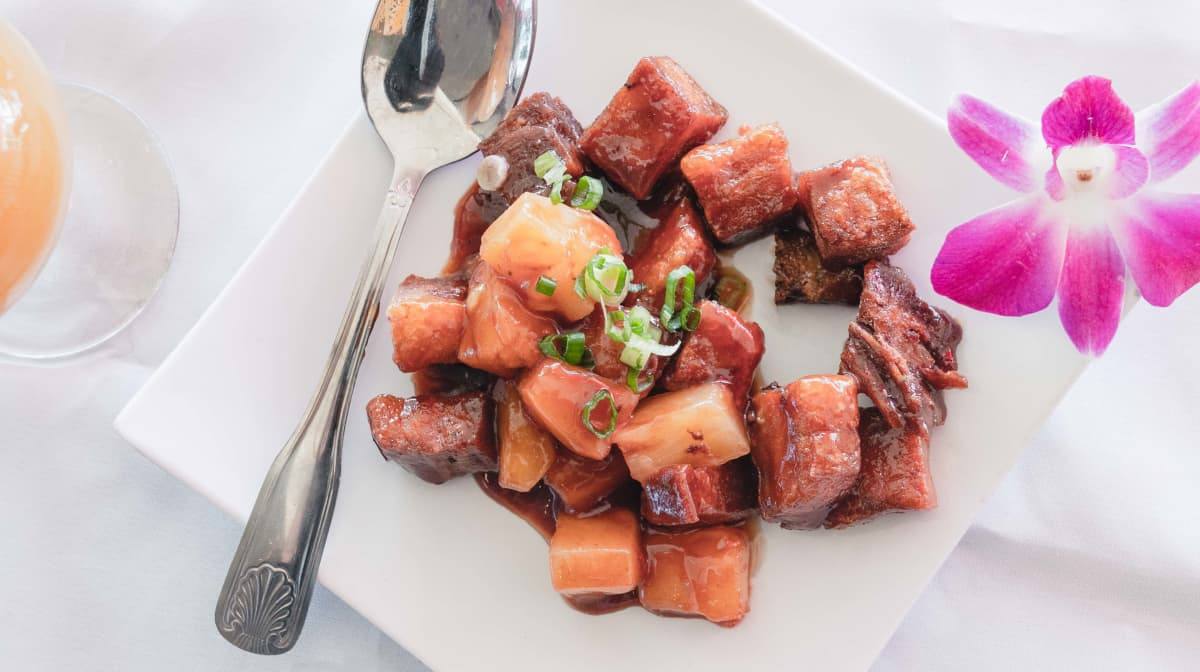 Pork Belly & Pineapple Bites