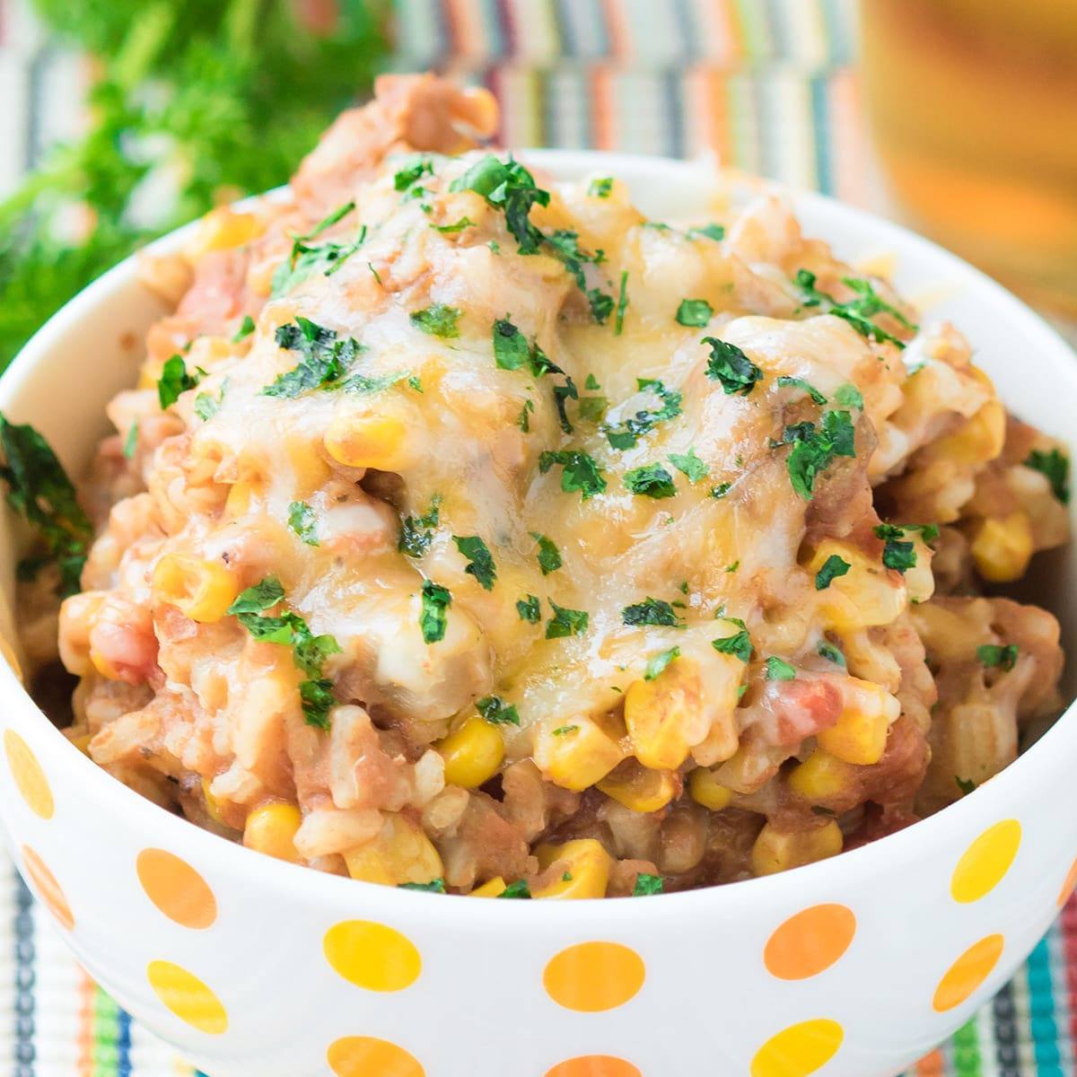 Rice and Beans(refried)
