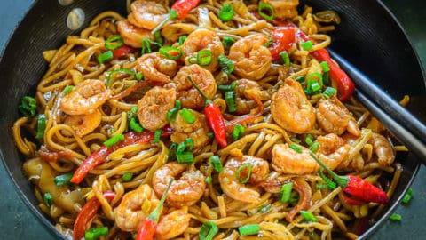 Seafood Chow Mein