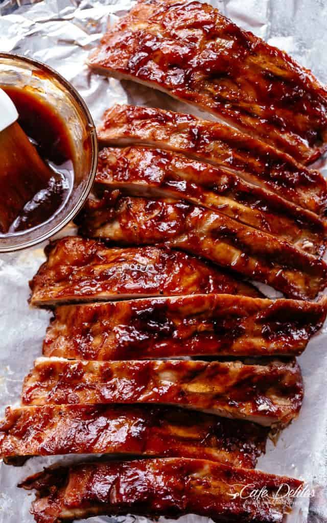 4 BBQ Pork Spareribs 